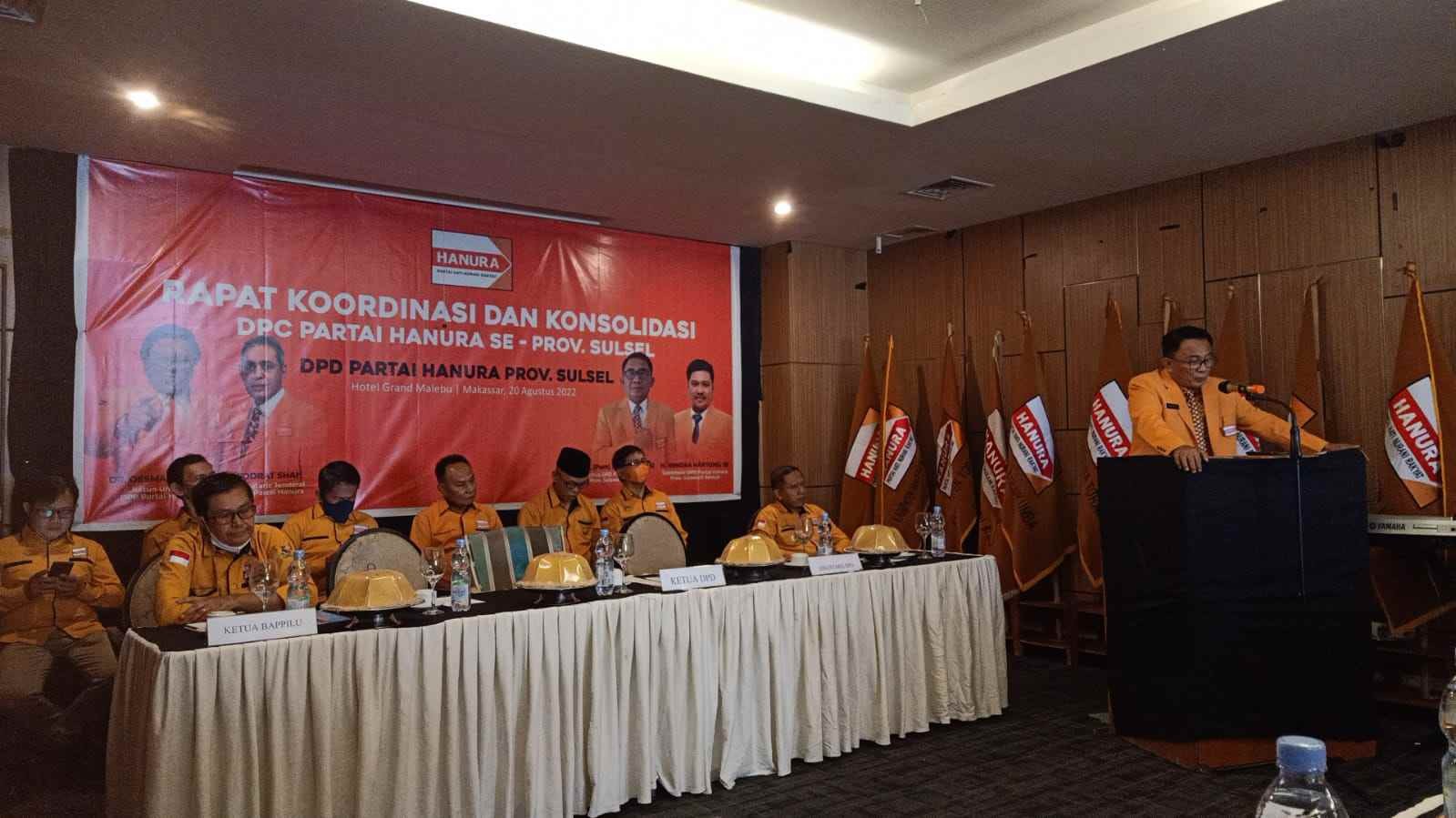 Amsal Ingatkan Kader Hanura di Sulsel Miliki Jiwa Militansi